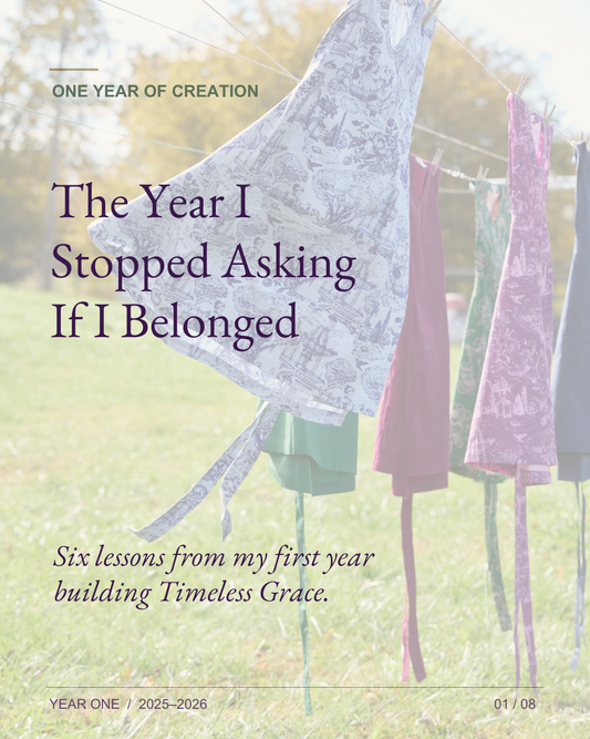 The Year I Stopped Asking If I Belonged