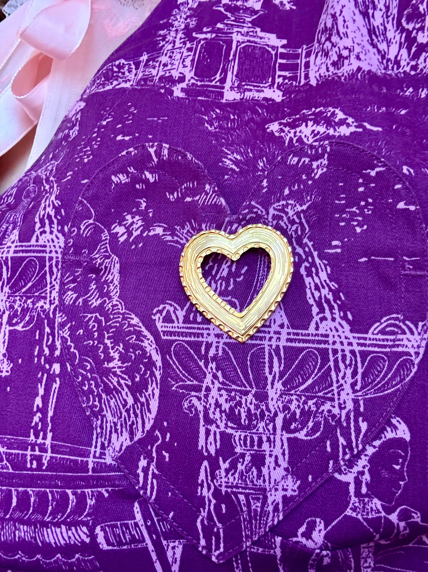 Open Heart Brooch