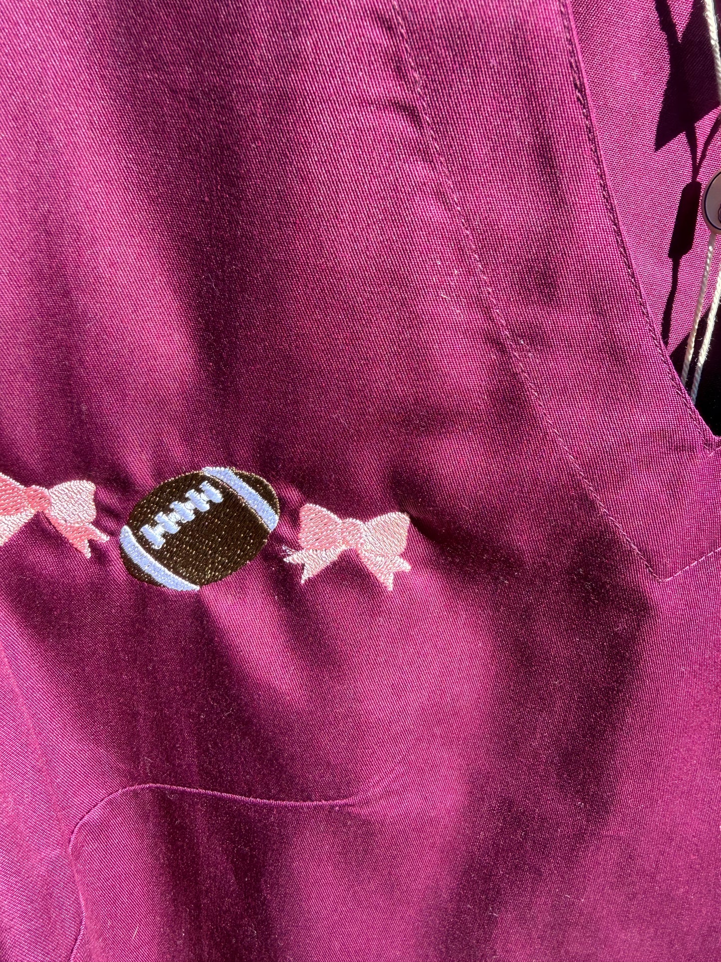 Football + Bows Classic Grace Apron