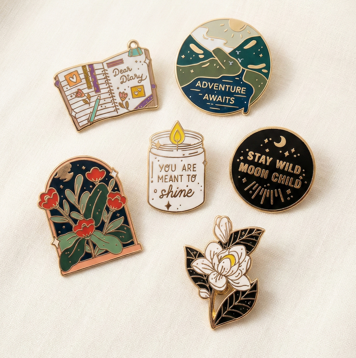 Enamel Pins for Aprons